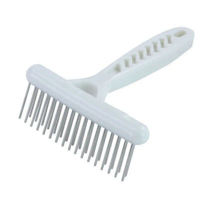 Wooden Undercoat Rake – Long-Hair Pet Grooming Comb