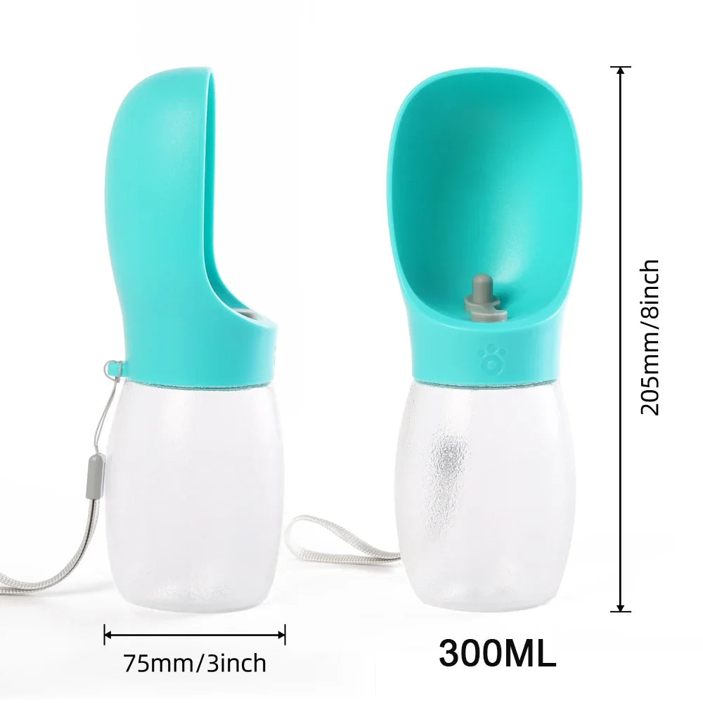 300ml Dog Water Bottle – Leakproof Hiking Dispenser – product image 6