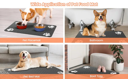 Absorbent Pet Feeding Mat – Quick-Dry Backing – product view 11
