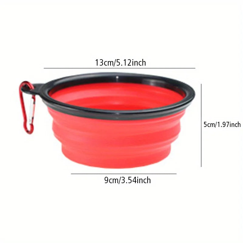 Collapsible Travel Dog Bowl – Portable Food & Water Dish – product view 12