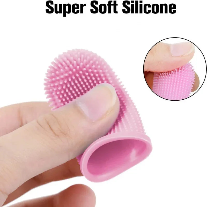 Silicone Finger Toothbrush – Dog & Cat Dental Care – product view 2