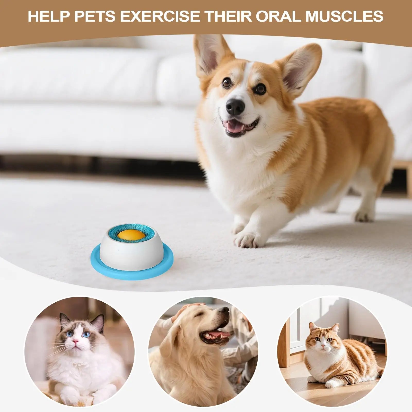 Slow Feeder Dog Puzzle Toy – Treat & Lick Enrichment – product image 3