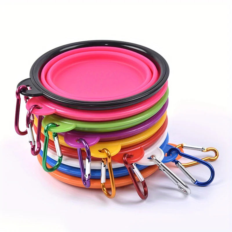 Collapsible Travel Dog Bowl – Portable Food & Water Dish