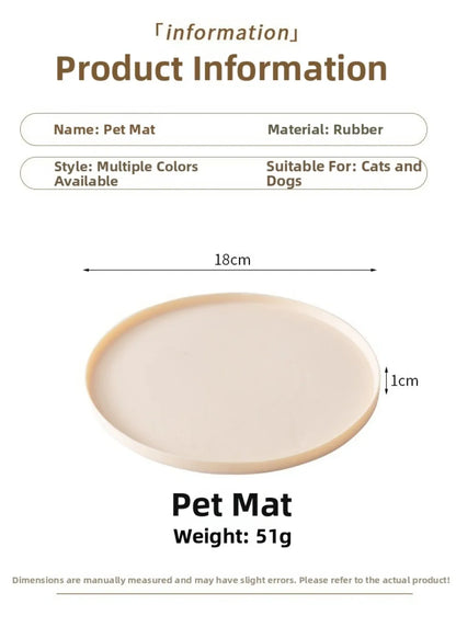 Silicone Pet Feeding Mat – Waterproof Non-Slip Placemat – product detail 13