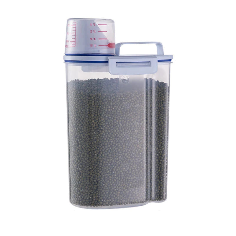 Airtight Pet Food Storage Container – Compact Food Bin