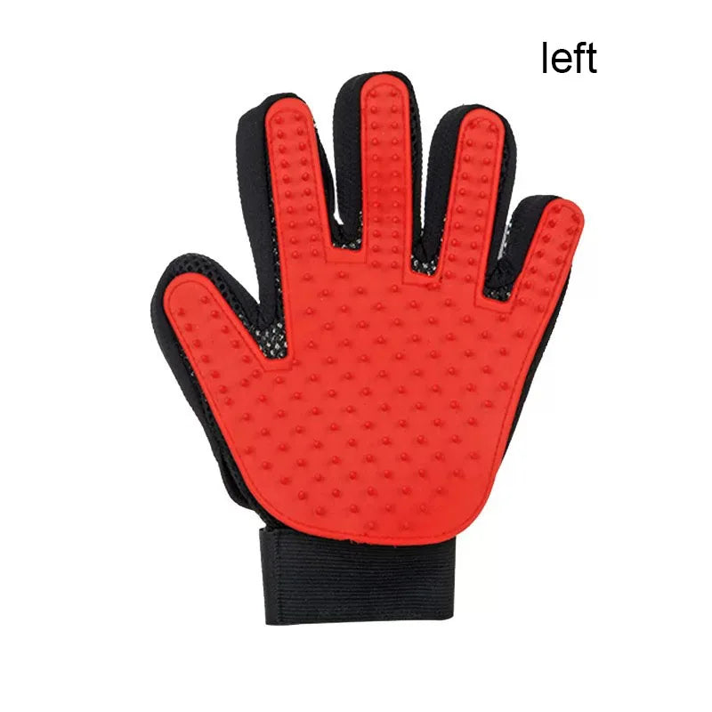 Pet Grooming Glove – Gentle Deshedding Hair Remover – product view 21