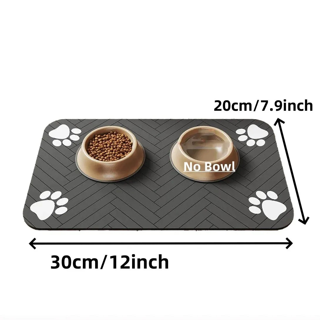 Absorbent Pet Feeding Mat – Quick-Dry Backing – product view 13