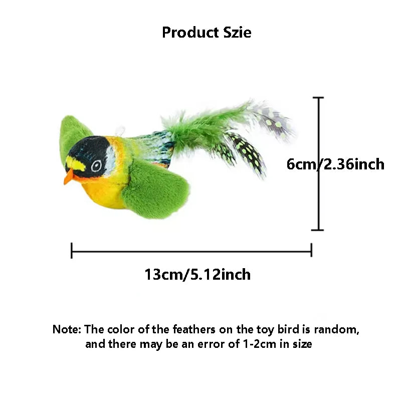 Sound Bird Cat Toy – Elastic Rope Hunting Toy – product image 6