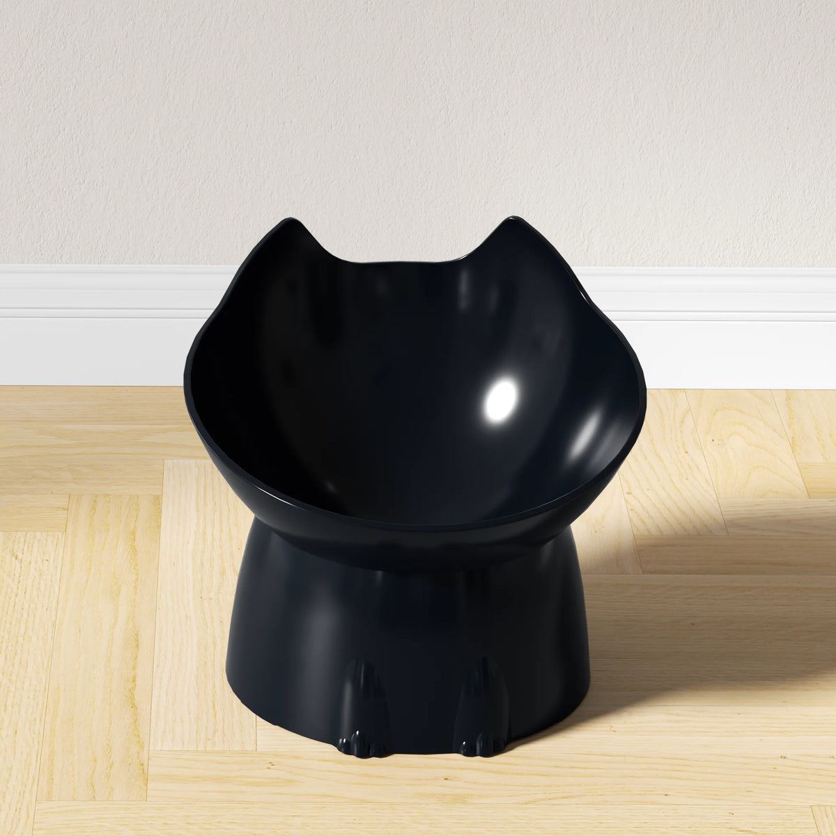 Elevated Cat Bowl – Anti-Tip Raised Feeding Dish – product detail 8