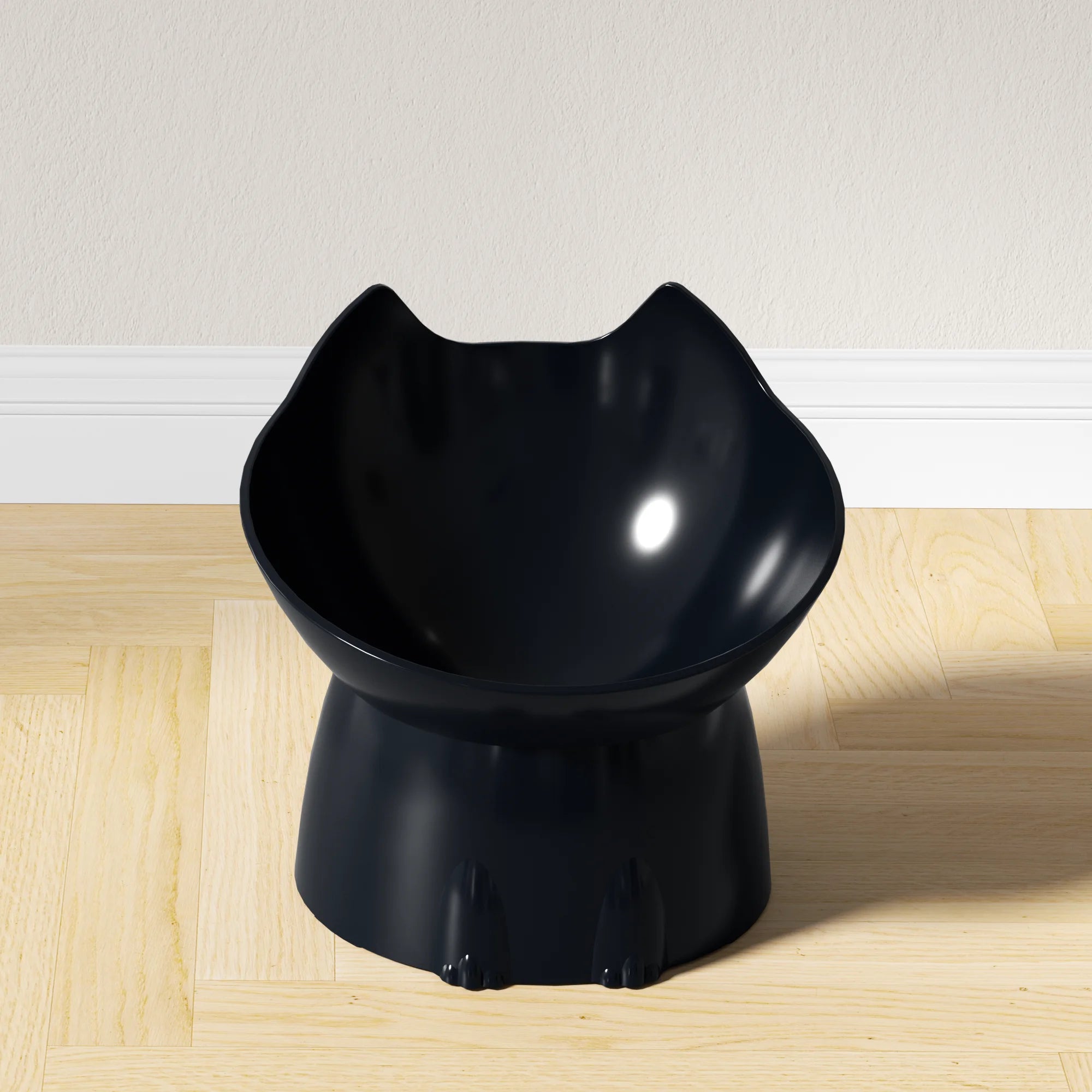 Elevated Cat Bowl – Anti-Tip Raised Feeding Dish