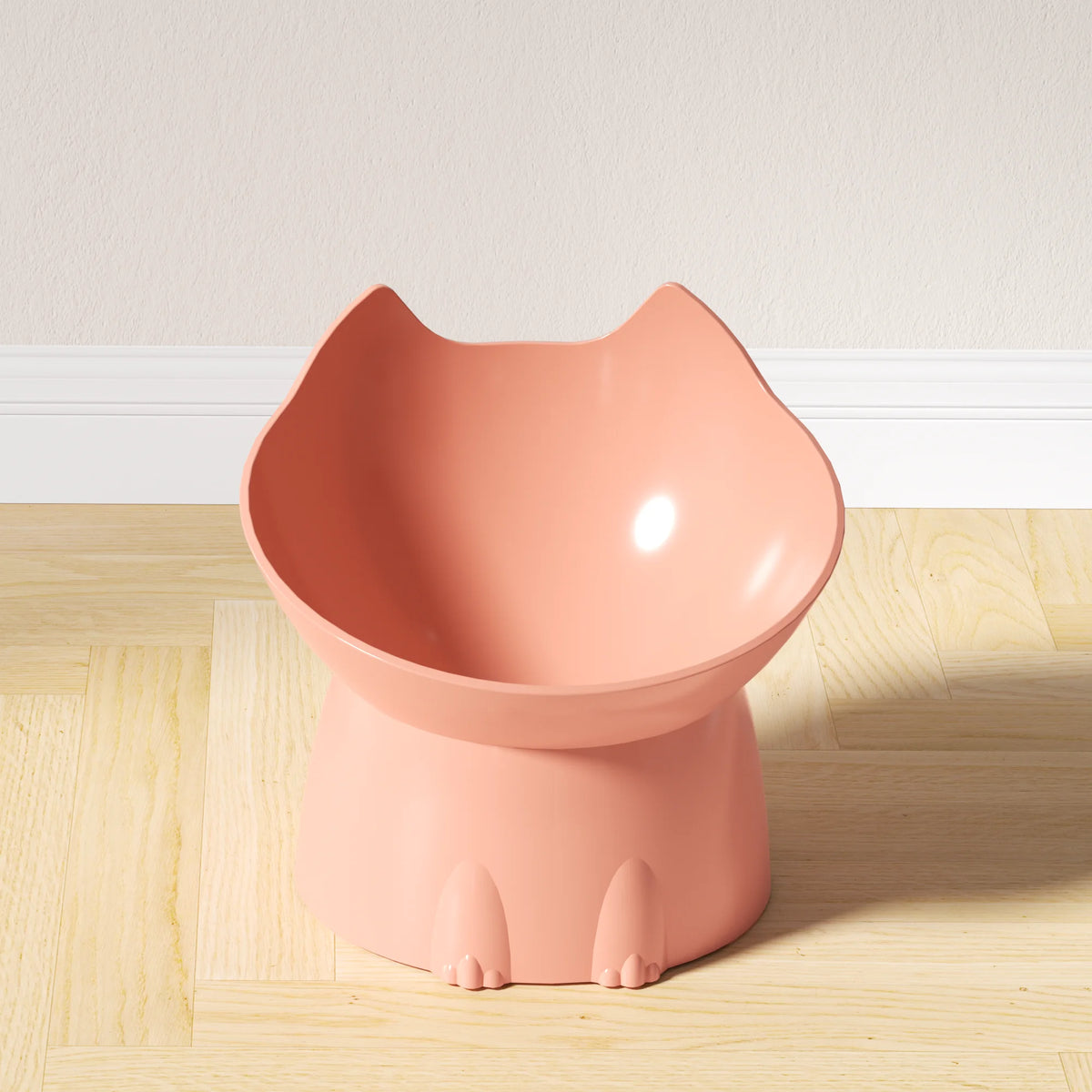 Elevated Cat Bowl – Anti-Tip Raised Feeding Dish – product detail 9