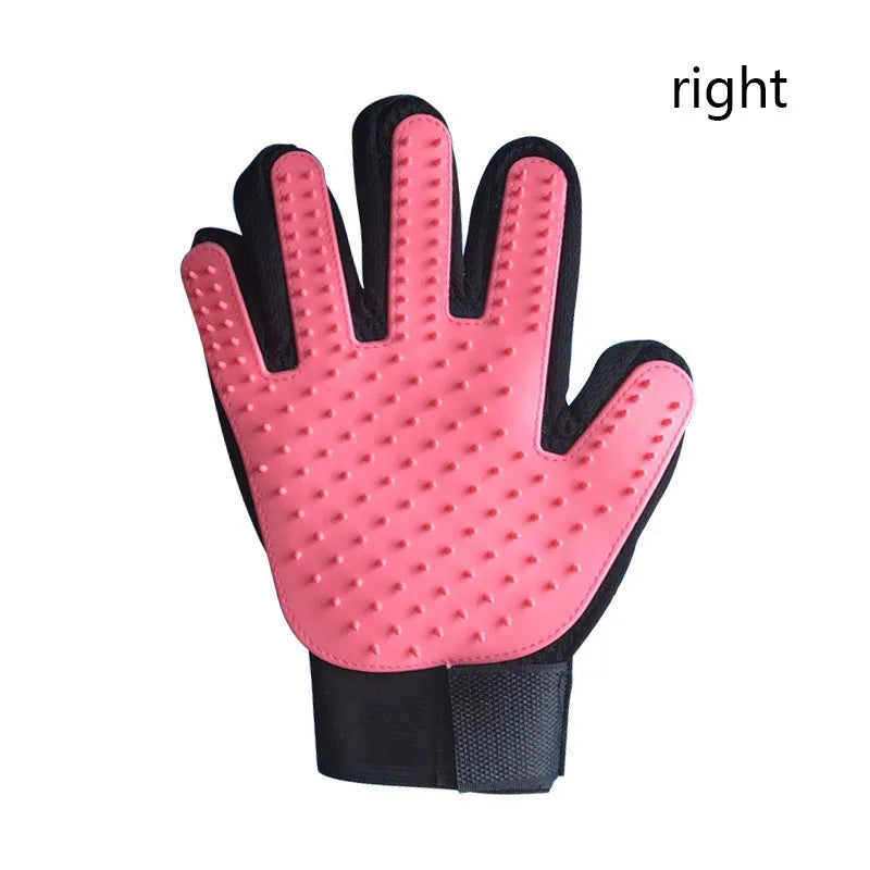 Pet Grooming Glove – Gentle Deshedding Hair Remover – product view 29