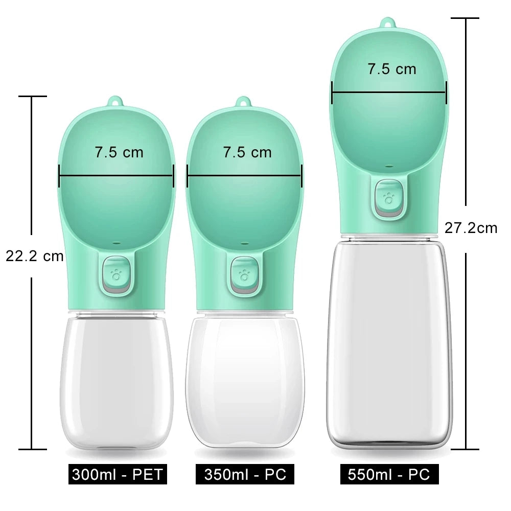 Portable Dog Water Bottle – 300ml, 350ml & 550ml – product image 3