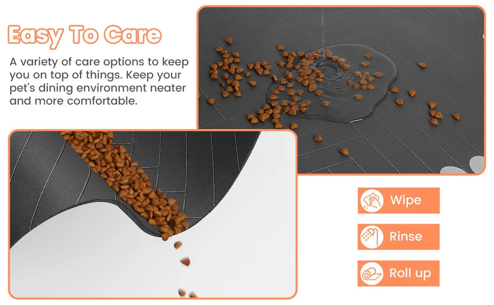 Absorbent Pet Feeding Mat – Quick-Dry Backing – product view 9