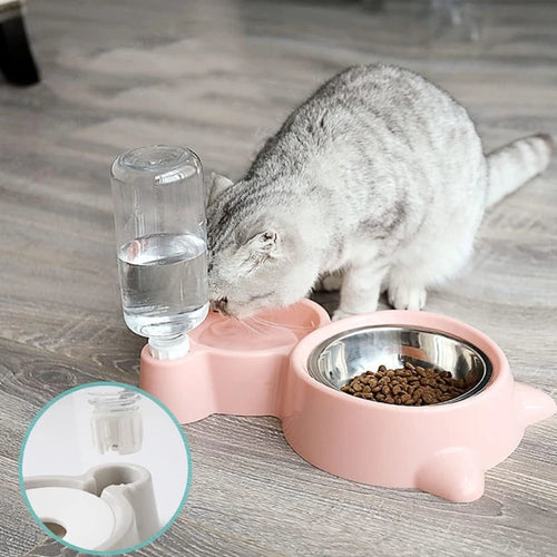 2-in-1 Pet Food & Water Dispenser – Gravity Feeder – product image 2