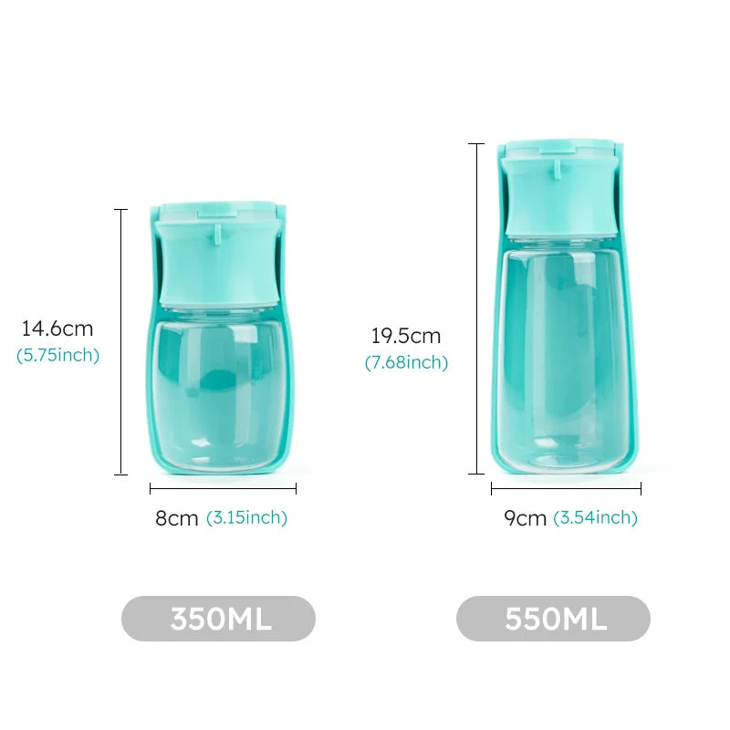 Foldable Dog Water Bottle – 350ml & 550ml Travel Cup – product image 6