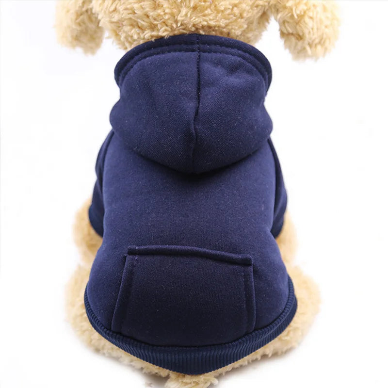 Fleece Dog Hoodie – Warm Winter Pet Coat – product view 7