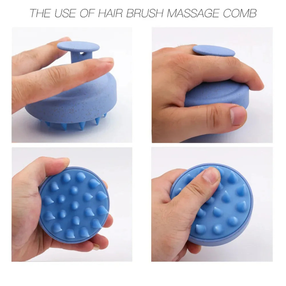 Silicone Pet Shampoo Brush – Bath & Massage Scrubber – product view 14