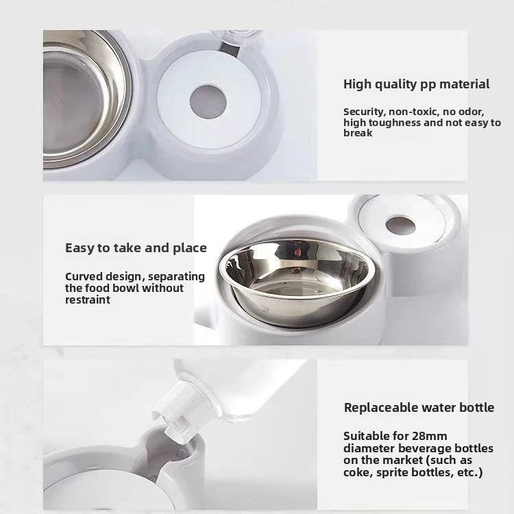 2-in-1 Pet Food & Water Dispenser – Gravity Feeder – product image 8