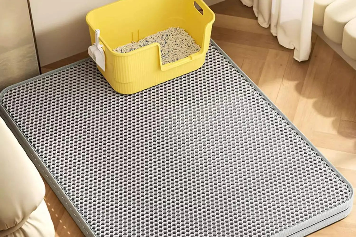 Waterproof Cat Litter Mat – Double-Layer Trapping Pad – product view 8