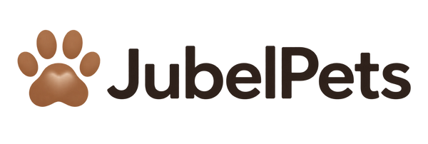 JubelPets — caramel paw and dark brown wordmark